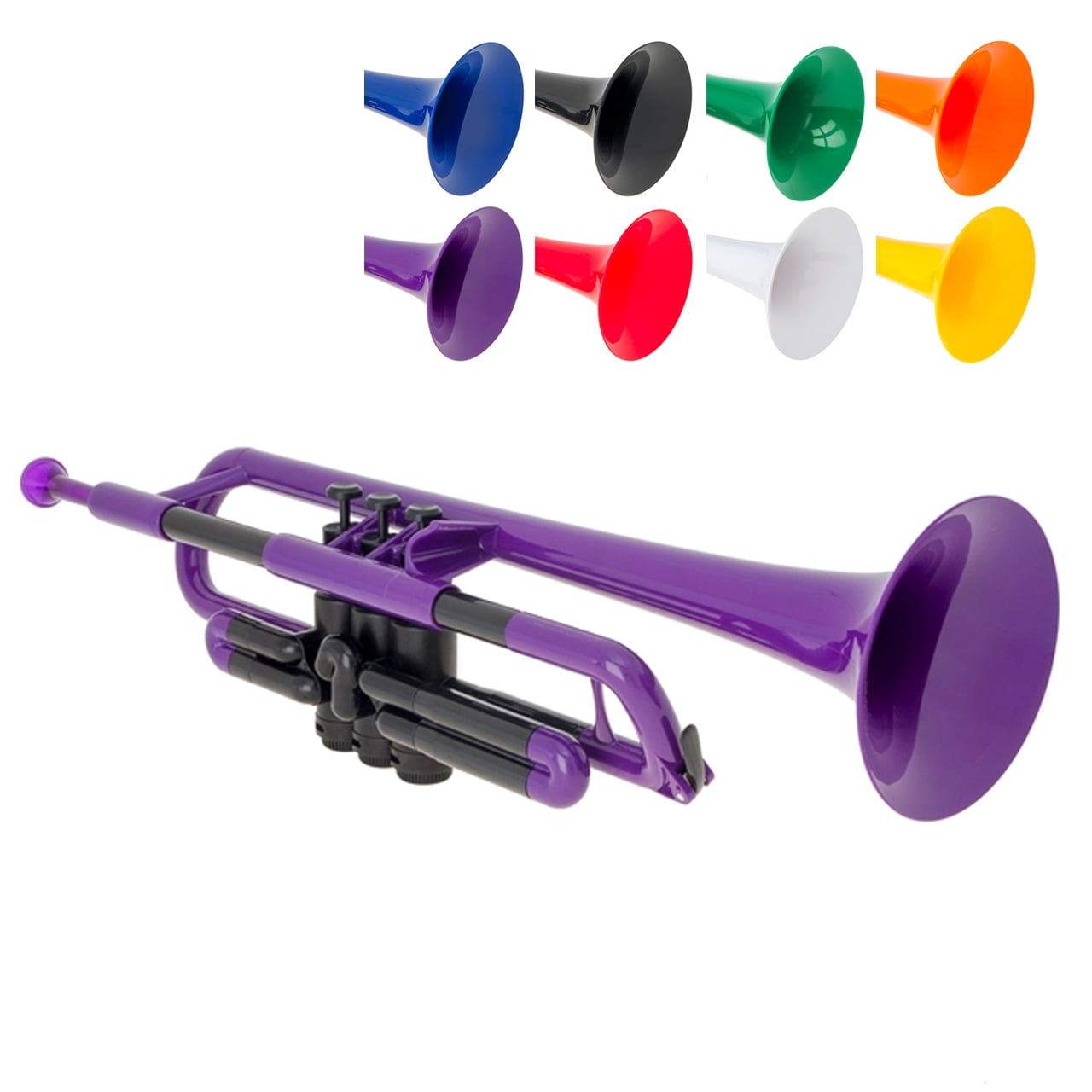 Pbone Plastic Trumpet 2.0, Red - Walmart.com