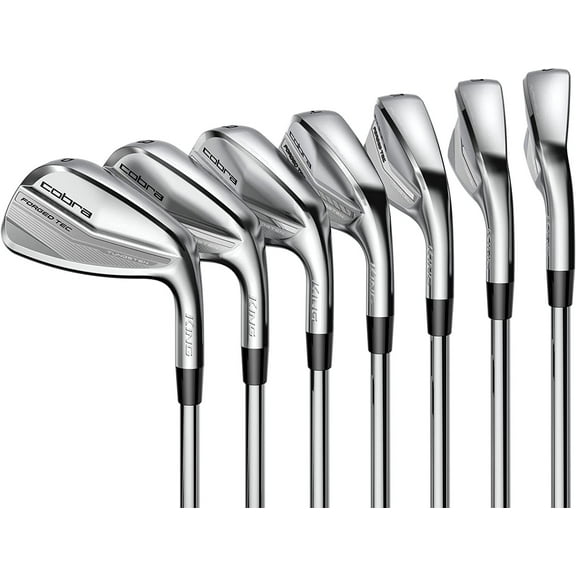 NEW 2022 Cobra King Forged Tec 4-PW Iron Set Steel KBS Tour $-Taper Lite Stiff