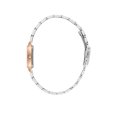 thumbnail image 2 of Daniel Klein 23mm Petite Womens Square Watch, Stainless Steel Band - Christmas Gift for Women, Gift for Mom, Gift for Her - Silver Tone and Rose Gold Tone, 2 of 2