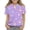 Purple Pink, variant on Grblisyd Girls Shirts Kids Summer Fashion Cute Cartoon Print Crewneck Short Sleeve Tops Casual Tees 10-12 Years