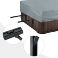 thumbnail image 6 of Spa Cover Roller Hot Tub Cover Lifter Removal System Support Cabinet Free Cover Rack, 6 of 17
