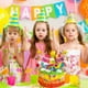 thumbnail image 3 of Juego de 23 piezas de decoración de pastel de mariposa, globo arcoíris de nube blanca, pancarta de feliz cumpleaños para niño y niña, cumpleaños infantil, 3 of 5