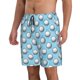 thumbnail image 2 of Balery Golf Balls 1 Traje de Baño Estilo Hawaiano para Hombre, Shorts de Secado Rápido con Bolsillos-Small, 2 of 6
