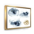 thumbnail image 3 of Designart 'Abstract Of Gold and Dark Blue Cloud' Modern Framed Canvas Wall Art Print, 3 of 5