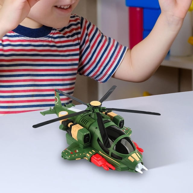Helicóptero de Juguete Hugo Con Rueda Universal Para Niños Duradero Educativo 360 Grados