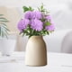 thumbnail image 5 of Hortensias artificiales | Arreglo floral de espuma de 25 piezas para decoración de bodas, regalo de San Valentín y centros de mesa para fiestas | Rojo, blanco, rosa, morado, beige, vino y gris, 5 of 6