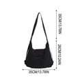 thumbnail image 3 of Women Large Capacity Backpack Tote Bag, Multi Functional Nylon Shoulder Handbag Convertible Backpack For School Work Commute Travel Daily Use, for School Work Office Travel Commute Women, 3 of 6