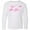 AA-White, variant on Inktastic Be Mine Valentine's Day Arrow and Heart in Pink Long Sleeve Youth T-Shirt