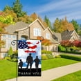 thumbnail image 4 of Memorial Day Garden Flag Banner, Patriotic Double Sided Garden Yard Flag, America Flag Eagle USA Memorial Day Welcome House Flag Banners for Patio Lawn, 4 of 4