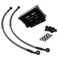 thumbnail image 2 of jinwen Motorcycle Oil Aluminum Oil Radiator for Monkey 125cc 140cc Black, 2 of 7