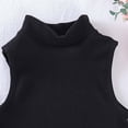 thumbnail image 3 of Posijego Women's Turtleneck Tank Tops Ribbed Stretch Slim Tanks Slim Muscle Sleeveless Basics Layering Undershirts, 3 of 5