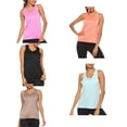 thumbnail image 6 of Women's Workout Tank Top Sleeveless Quick Dry, Sports Vest Loose Fitness Wear Running Hiking Athletic Gym Yoga Tank, 6 of 6