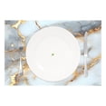 thumbnail image 2 of Ryvnso Placemats Set of 4 White Gold Marble Dining Mats Heat-Resistant Non-Slip Washable Table Mat, 2 of 8