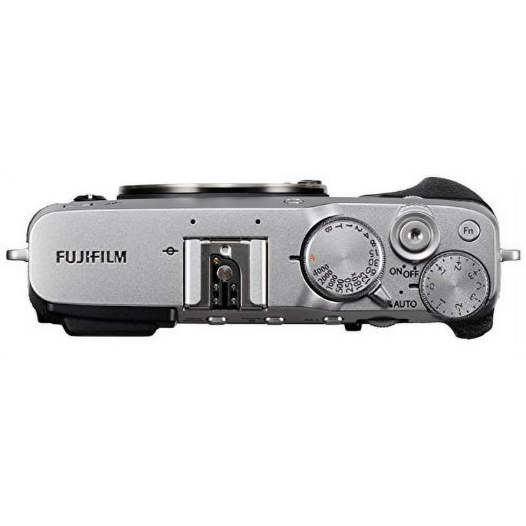 Fujifilm X-E3 Mirrorless Digital Camera, Silver (Body Only