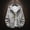 Gray, variant on ELFINDEA Fall Autumn Winter Hoodie Sweatshirt Coat Rain Jacket Hoodies for Men Casual Color Plus Size Outdoor Sport Tops Blue 6X