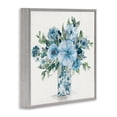 thumbnail image 2 of Stupell Industries Farmhouse Pastel Blue Bouquet Foliage Gray Framed Giclee Art, 12 x 12, by Carol Robinson, 2 of 8