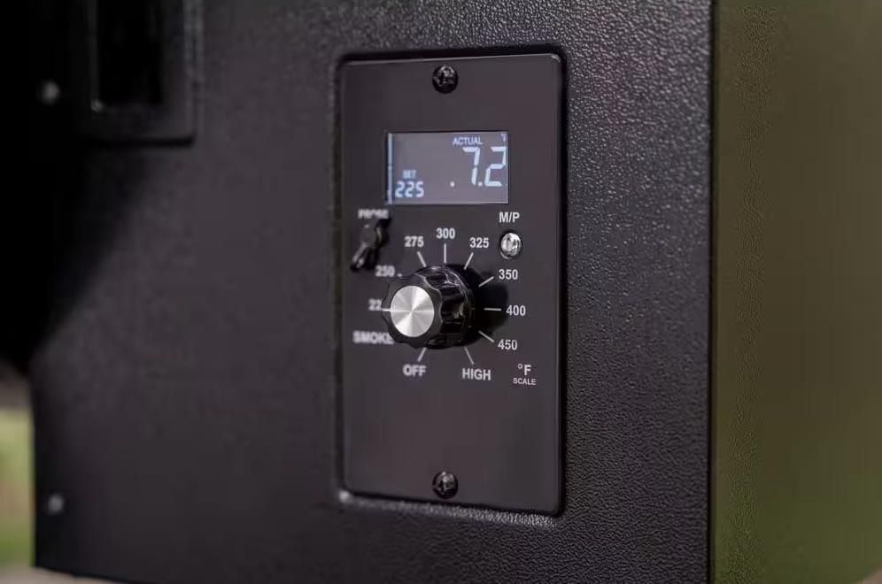 Fumoir à granulés Oakford 71 cm noir