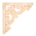 thumbnail image 4 of Corner Applique Decal,4Pcs European Style Wood Furniture Applique Corner Applique Tried and Trusted, 4 of 8