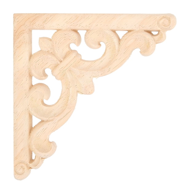 VZLX-Apliqu De Quina Tallados En Madera Floral... – Grandado