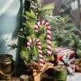 thumbnail image 4 of Candy Cane Christmas Decoration, 32cm Festive Ornament for Home, Shop Window, Events & Holiday Photo Props, Durable Reusable Xmas Décor, 4 of 5