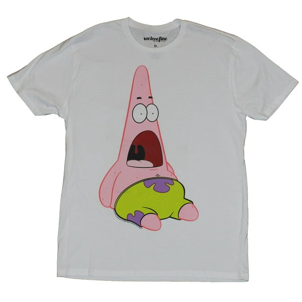 Nickelodeon - Spongebob Squarepants Mens T-Shirt - Screaming Sitting ...