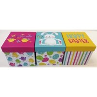 Easter -wal-mart Gift Box Pink Chick