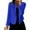 Blue, variant on Womens Blazers for Work Casual Elegant Lace Trim Long Sleeve Suit Jackets Dressy Casual Office Work Open Front Coat Gray M