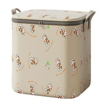 Cinvoph 20"x14"x20" Storage Bags with Reinforced Handle, Sturdy Zippers Organizers for Large Blanket Clothes Organization and Storage Comforters, Bedding, S