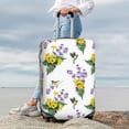 thumbnail image 7 of Disketp Lavender Flowers Elastic Travel Luggage Cover Travel Suitcase Protective Cover For Trunk Case Apply To 18''-32'' Suitcase Cover-Medium, 7 of 7