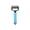 Blue, variant on Double-Sided Dematting Comb for Dogs & Cats, Deshedding Dog Brush with Rounded Blades, Pet Grooming Tool for Removing Tangles, Mats & Loose Fu