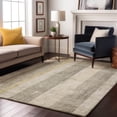 thumbnail image 7 of Addison Rugs Mayfield Premium Machine Washable Transitional Stripes Taupe Rectangle Rug, 10' X 14' Machine Washable Transitional Stripes Taupe Oversized Sherpa Throw Blanket, 7 of 7