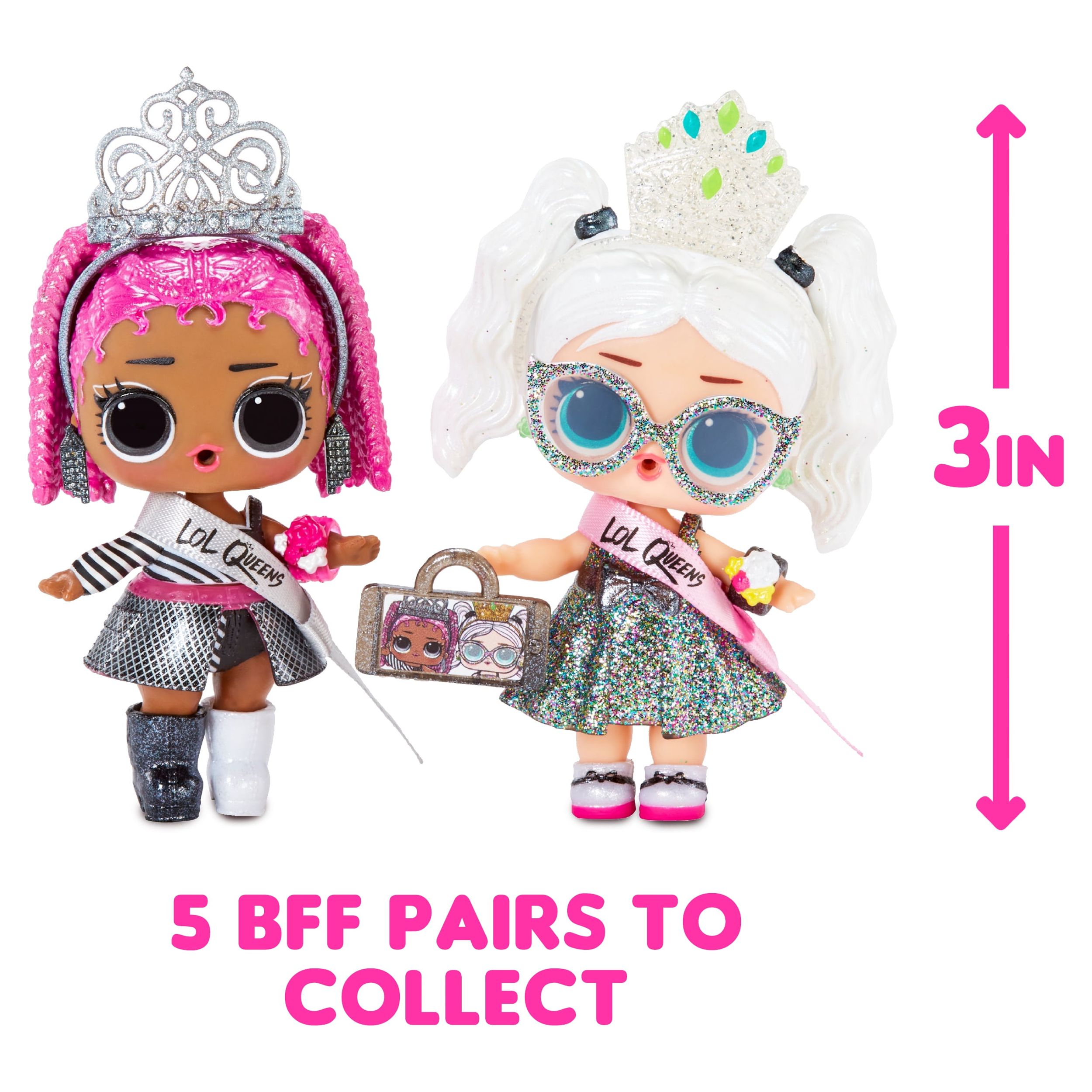 lol surprise queens dolls with 9 surprises including doll, fashions, and royal themed accessories - great gift for girls age 4+ - image 5 of 7