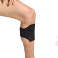 thumbnail image 5 of Lapsitude Black Sports Running Leg Pouch Elastic Calf Bag Hook and Tape Cell Phone Holder Storage Case Workout Pouch Exercise Bag for Outdoor, 5 of 7