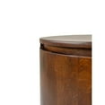 thumbnail image 2 of Kingston 2-Drawer 18" Round Nightstand - Chestnut, 2 of 3