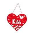 thumbnail image 4 of Letrero colgante para el Día de San Valentín, decoraciones para el Día de San Valentín, adorno para exteriores, placa de pared de amor para ventana de Estilo B, 4 of 8