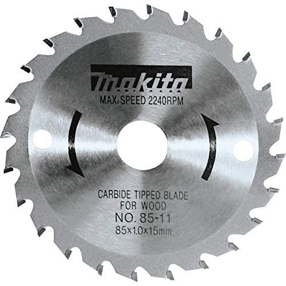 Makita 3 3/8" 24T Carbide Tipped Circular Saw Blade for General Purpose