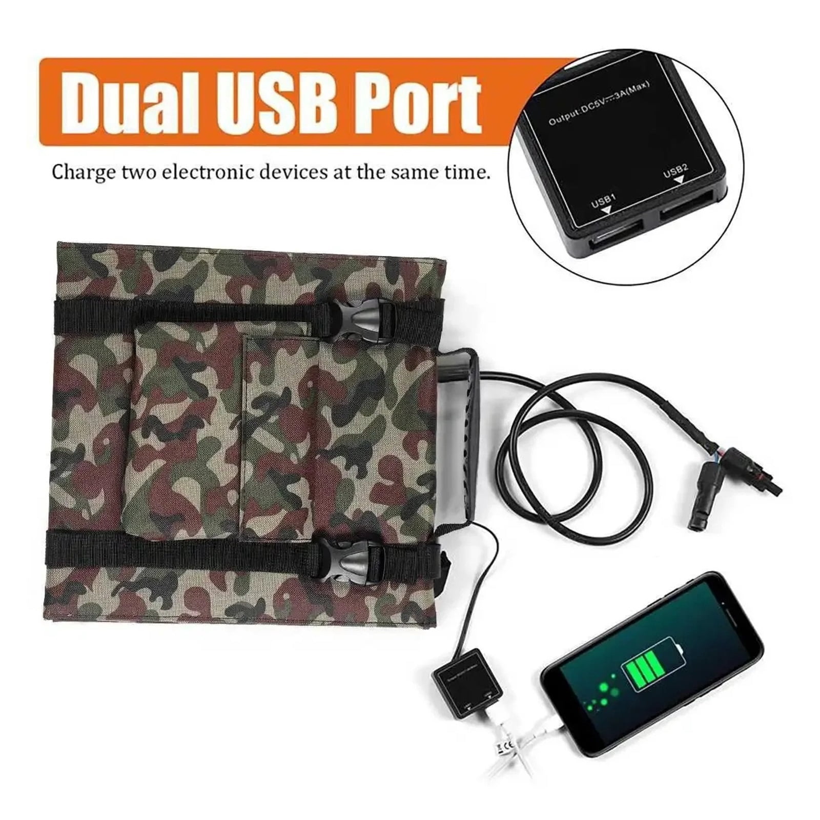 Single crystal solar panels 800W Foldable Portable Solar Charger 18V Car, Boat, Caravan Camp Outdoor solar panel