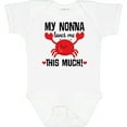 thumbnail image 3 of Inktastic Nonna Loves Me Grandson Boys or Girls Baby Bodysuit, 3 of 5