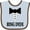 Blue and Chocolate, variant on Inktastic Ring Dude Ringbearer Bridal Party Wedding Boys Baby Bib