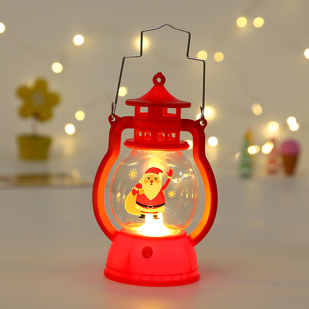 LiLuBuy Illuminated Christmas Lantern, Led Christmas Crystal Lights