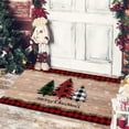 thumbnail image 4 of Outdoor Christmas Decorations Outdoor Entrance Christmas Door Mat, Christmas Tree Pattern, Merry Christmas Decoration, Front Door Mat, Welcome Non Slip Home Mat, 4 of 4