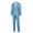 Sky Blue, variant on Azrian Men Suit Men's Fashion Suit Jacket + Suit Pants Two-piece Suit