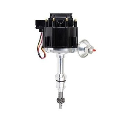 351w Roller - SBF Ford Small Block 351W Windsor HEI Ignition Black Cap Distributor 65K Coil