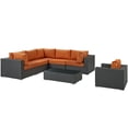 thumbnail image 3 of Modway Sojourn 7 Piece Outdoor Patio Sunbrella? Sectional Set in Canvas Tuscan, 3 of 8