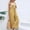 Yellow, variant on BRGZLK Wide Leg Overalls for Women Trendy Casual Solid Color Front Pleated Baggy Loose Wide Leg Pants Long Jumpsuits Y2k Loose Fit One Piece Sleeveless Rompers Gray L