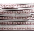 thumbnail image 4 of oneOone Viscose Chiffon Maroon Fabric Diamond Geometric Quilting Supplies Print Sewing Fabric By The Yard 42 Inch Wide, 4 of 4