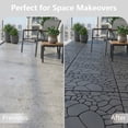 thumbnail image 6 of Tigbond Interlocking Floor Tiles 12"x12" - Snap Together Waterproof Plastic Deck Tiles for Patio,Garage,Poolside,Balcony | DIY Outdoor Pavers,Easy No-Tool Installation, 6 of 8