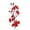Red, variant on Artificial Plum Blossom Flowers, Pink Fake Flower Branches for Home Decor, 26" Floral Arrangement for Vase, Chinese Style Interior Decoration, Table Centerpiece