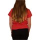 thumbnail image 3 of Camiseta gráfica de UFC Las Vegas-Nevada para mujer, roja, grande, 3 of 4