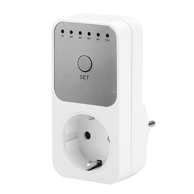 Countdown Socket, Timer Control Socket, Switching Power Timer Mobile Phone Chargers For Cookers Office Home Indoor Lamps EU Plug